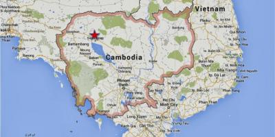 Карта сієм Ріп, Камбоджа